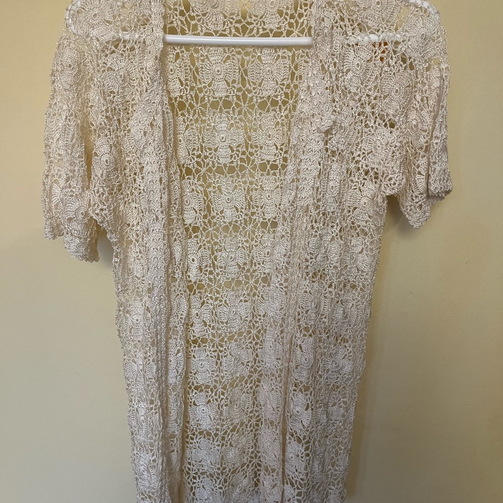 Crochet Lace Cardigan
